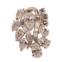 PAIR OF DIAMOND AND PLATINUM EARRINGS