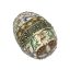 FEODOR RÜCKERT RUSSIAN SILVER-GILT AND CLOISONNÉ ENAMEL EGG
Mark of Feodor Rückert, Moscow, late 19th century