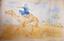 Jacques Coquerel (b. 1933)
(i) Camel in the desert, (ii) Aboriginal man
