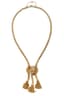 18K ROSE GOLD TIE NECKLACE