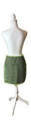 LANVIN, RESORT 2012
Jupe en tweed vert citron et noir