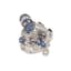 ‘OCTOPUS’ RING 18K GOLD, DIAMOND, SAPPHIRE