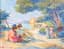 MARTIN LINDENAU (B.1948) 
Cannes, Promenade sur l’île St. Honorat