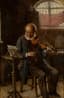 HERMANN KERN (1838-1912)
Violin player