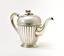 SILVER COFFEE POT WITH A LID WITH A FLORAL FINIAL
Unidentified master, Russia, Moscow, 1888