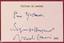 MARCEL CARNÉ (1906-1996),
LARGE AUTOGRAPHED PHOTOGRAPH AND AUTOGRAPHED CARD