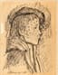 ALEXANDER TYSHLER (1898-1980)
Portrait of Lilya Brik