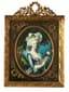 PORTRAIT MINIATURE DE MARIE-ANTOINETTE, vers 1900 (?)
D’APRES ELIZABETH VIGÉE LEBRUN