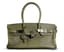 HERMÈS BIRKIN 42 SHOULDER HANDBAG FJORD GREEN VERONESE