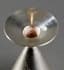 SET OF SIX RUSSIAN SILVER VODKA GLASSES DECORATED WITH TULIPS