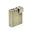 Reeded silver lighter, Cartier