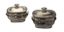 PAIRE DE PETITES SAUCIÈRES COUVERTES GEORGE IV EN OLD SHEFFIELD PLATE, ANGLETERRE, VERS 1820-1830