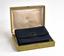 ART DECO CARTIER LEATHER CLUTCH BAG WITH GOLD CLASP DECORATED WITH ANTIQUE CHINESE JADE BEADS AND CABOCHON SAPPHIRES