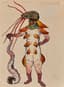 ALEXANDRE BENOIS (1870-1960)
Esquisse de costume pour l'opéra Sadko de Nikolaï Rimski-Korsakov