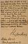 STEFAN ZWEIG (1881-1942)
Autograph letter signed to Karl Klammer