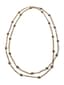 MILOR VINTAGE SILVER AND NEPHRITE NECKLACE