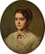 VICTOR BOBROV (1842—1918)
Portrait of a young lady with red ribbon
