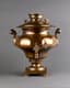 RUSSIAN ANTIQUE TURNIP-SHAPED SAMOVAR