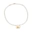 VAN CLEEF AND ARPELS FRIVOLE YELLOW GOLD AND DIAMOND PENDANT
