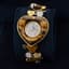 CHOPARD ‘HEART’ 18K YELLOW GOLD, TIGER'S EYE AND DIAMOND LADY'S WRISTWATCH