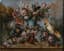 FLEMISH SCHOOL, 19TH CENTURY FLEMISH SCHOOL, 19TH – 20TH  CENTURIES
FOLLOWER OF JAN VAN KESSEL, CIRCA 1900
Pair of still life with birds and animals