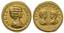 Julia Domna, Caracalla und Geta.
Aureus, Rome, 196/211, AU 7,14 g