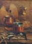 КЛЕВЕР ЮЛИЙ ЮЛЬЕВИЧ (СЫН) (1882-1942)
Натюрморт с рыбой