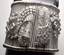 Art deco bracelet
Former brooch adapted on an elastic white gold bracelet . Approximately 22,50 cts