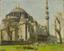 NICOLAÏ KALMIKOFF (1896-1951) Istanbul. Cathedral of St. Sophia (the Aya-Sofia mosque) Signed ‘Naci Kalmikoff’ (lower l...
