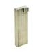 Reeded silver table lighter, Cartier