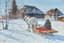 ANDREI EGOROV (1878-1954)
Snowy Sleigh Ride