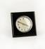 Cartier. Table clock, 1939
Cartier. Signed on the dial, numbered N 10196. Moulded onyx, silver, rose-cut diamond hands set in platinum, silver dial...