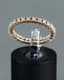 DIMOND ETERNITY RING IN YELLOW GOLD WITH DIAMONDS