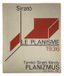 CHARLES SIRATO (1905-1980)
Tamkó Sirató Károly. Planizmus / Le Planisme, 1936. With 7 plates and 4 illustrations in the text. Pest, Fajó János, 1981.