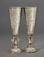 A pair of Russian silver goblets in ‘neo-Russian style’ Russia, St Petersburg, end of the XIX c