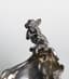 ROCAILLES STYLE SILVER SHELL-SHAPED VASE WITH TWO CUPIDS
Workshop of Konstantin Linke, Moscow, 1893