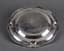 ROUND SILVER PLATE WITH CONTOURED EDGE AND FILLET MOULDINGS DECORATED WITH SHELLS