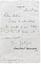 SIR WINSTON CHURCHILL (Winston Leonard Spencer) (1874-1965)
Signed Letter «Winston S. Churchill». With letterhead «105, Mount Street, / W.» London, 07.11.1904.