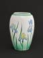 A porcelain floor vase with ‘Iris’ flower pattern