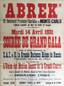 Archives of Savin, V.V. - the owner of Cabaret Abrek in Monte Carlo.
Six posters of the Russian cabaret «Abrek» 80 x 59.5 cm. 1931.