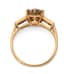18K PINK GOLD AND DIAMOND RING