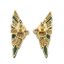 GIRONA PRIVÉ
BOUCLES D’OREILLES EN OR JAUNE 18K, MALACHITE 6,38 CT. ET DIAMANTS 1,36 CT. (AVEC CERTIFICAT)