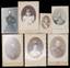 A selection of six photographs and a postcard with portraits of members of the Imperial family.
