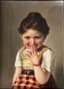 A VIENNESE PORCELAIN PLAQUE, ‘THE SHY GIRL’
