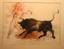 IVAN VALTCHEV (B. 1944)
Bull Signed ‘Ivan Valtchev’ (lower right) Gouache and grease crayon 53.50 x 75 cm Бык Подпись ‘Ivan Valtchev’ (справа вн...