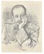ILYA REPIN (1844-1930)
Portrait of the Composer César Cui