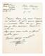 GAVRIL KONSTANTINOVICH ROMANOV (1887-1955) Handwritten draft of a letter written by Gavril Konstantinovich Romanov, addressed to Prince Nikita Alexandrovich Romanov.