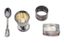 [SANS RESERVE]
DEETJEN COFFRET DE NAISSANCE OU DE BAPTEME EN METAL ARGENTE