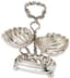 POLISH SILVER SALT AND PEPPER CELLAR
Assay master Josef Sosnowski, 1880