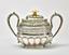 SILVER-GILT SUGAR BOWL WITH A FLORAL BONE FILIAL
Master F. Lenquist, Russia, Saint - Petersburg, 1832 (during reign of Nicholas I)